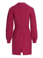 Giovanni Bedin Fuchsia Viscose Short Dress