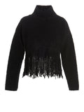 MIXIK Black Cashmere Cardigan