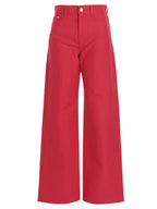 Wandler Fuchsia Cotton Casual Pants