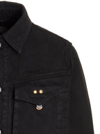 Objects IV Life Gray Cotton Denim Jacket