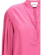 NUDE Multicolor Silk Blouse
