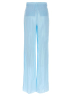 Sportmax Blue Viscose Casual Pants