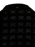 Sportmax Black Wool Cardigan