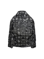 Comme Des Garçons Bicolor Polyethylene Leather Jacket
