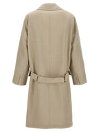 Max Mara Beige Linen Coat