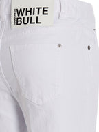 Dsquared² White Cotton Flared Jeans