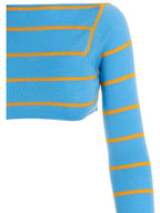 Emilio Pucci Blue Wool Cardigan