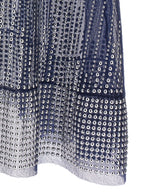 Paco Rabanne Blue Polyamide Long Dress
