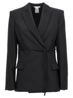 Nensi Dojaka Black Virgin Wool Blazer