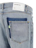 Department 5 Blue Cotton Slim Fit Jeans