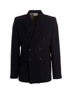 VTMNTS Blue Virgin Wool Blazer