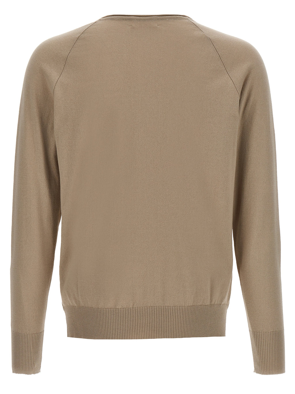 MA'RY'YA Beige Cotton Cardigan