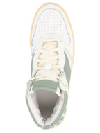 Rhude Bicolor Calfskin High Top Sneakers