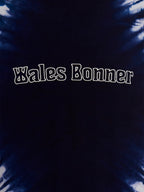 WALES BONNER Blue Cotton Sweatshirt