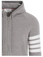 Thom Browne Gray Cotton Sweatshirt