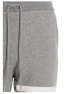 Thom Browne Gray Cotton Joggers (Workout Pants)