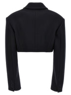 Stella McCartney Black Wool Full-Length Jacket