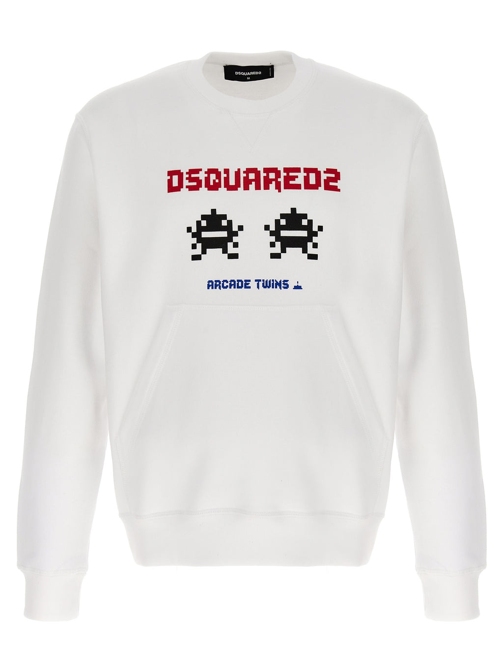 Weißes Baumwoll-Sweatshirt