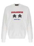 Weißes Baumwoll-Sweatshirt