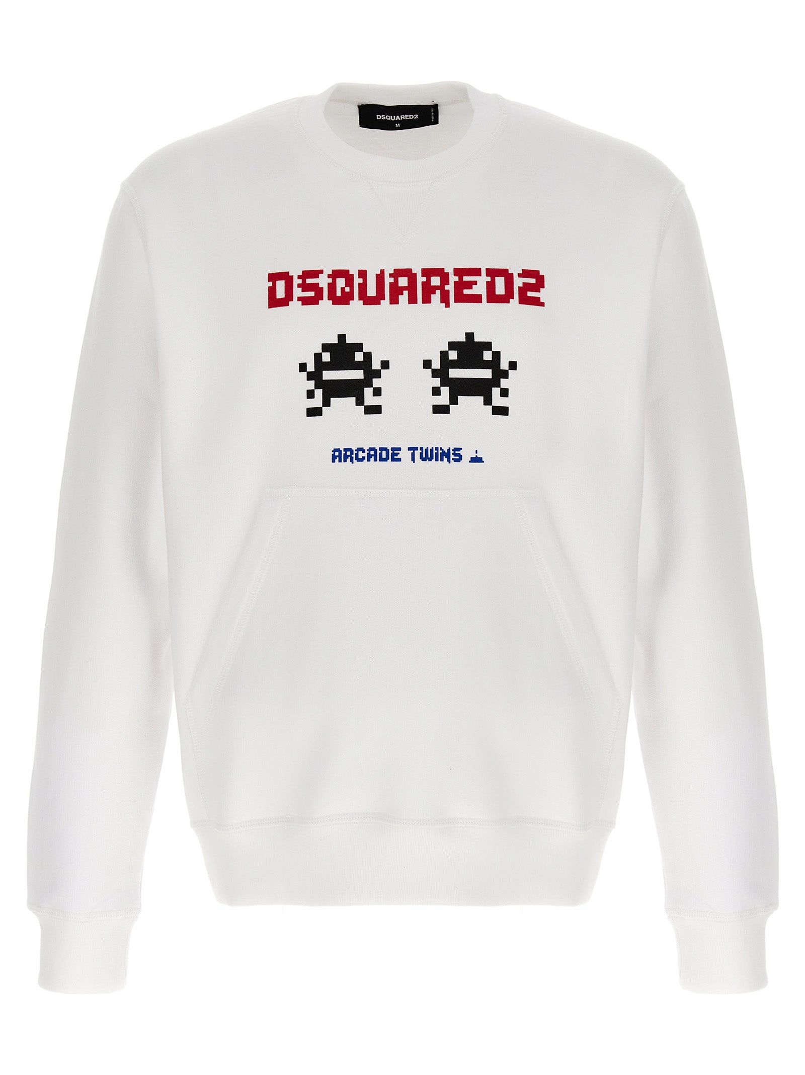 Weißes Baumwoll-Sweatshirt