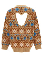 Dsquared² Multicolor Wool Cardigan