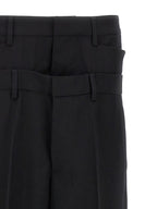 Dsquared² Black Virgin Wool Dress Pants