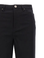 ROTATE BIRGER CHRISTENSEN Black Cotton High-Waisted Jean