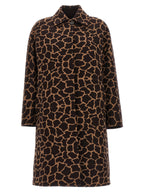 Max Mara Brown Virgin Wool Coat