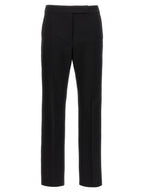 Max Mara Black Virgin Wool Dress Pants