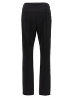 Max Mara Black Virgin Wool Dress Pants