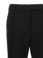 Max Mara Black Virgin Wool Dress Pants