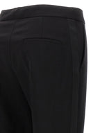 Max Mara Black Virgin Wool Dress Pants