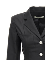 Alessandra Rich Black Wool Blazer