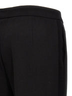 Moschino Black Viscose Dress Pants