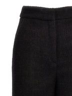 Moschino Black Wool Cropped Pants