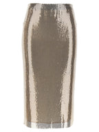 Sportmax Multicolor Polyester Midi Skirt