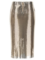 Sportmax Multicolor Polyester Midi Skirt
