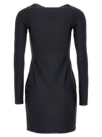 Coperni Black Polyamide Short Dress
