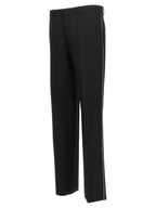 Off-White Black Virgin Wool Dress Pants