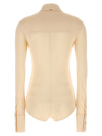Sportmax Beige Viscose Bodysuit