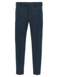 PT Torino Blue Virgin Wool Dress Pants