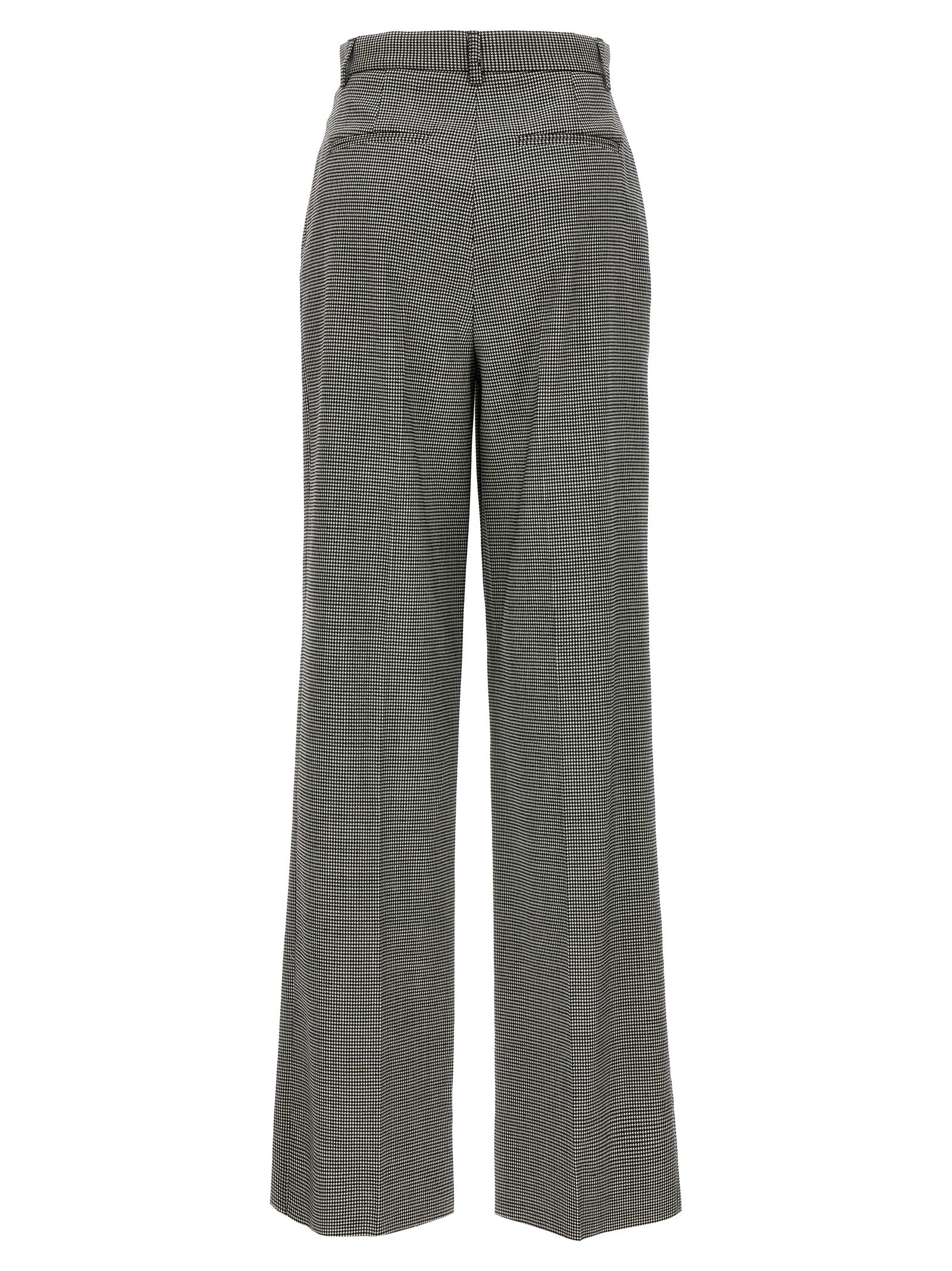 ROCHAS Bicolor Elastane Casual Pants