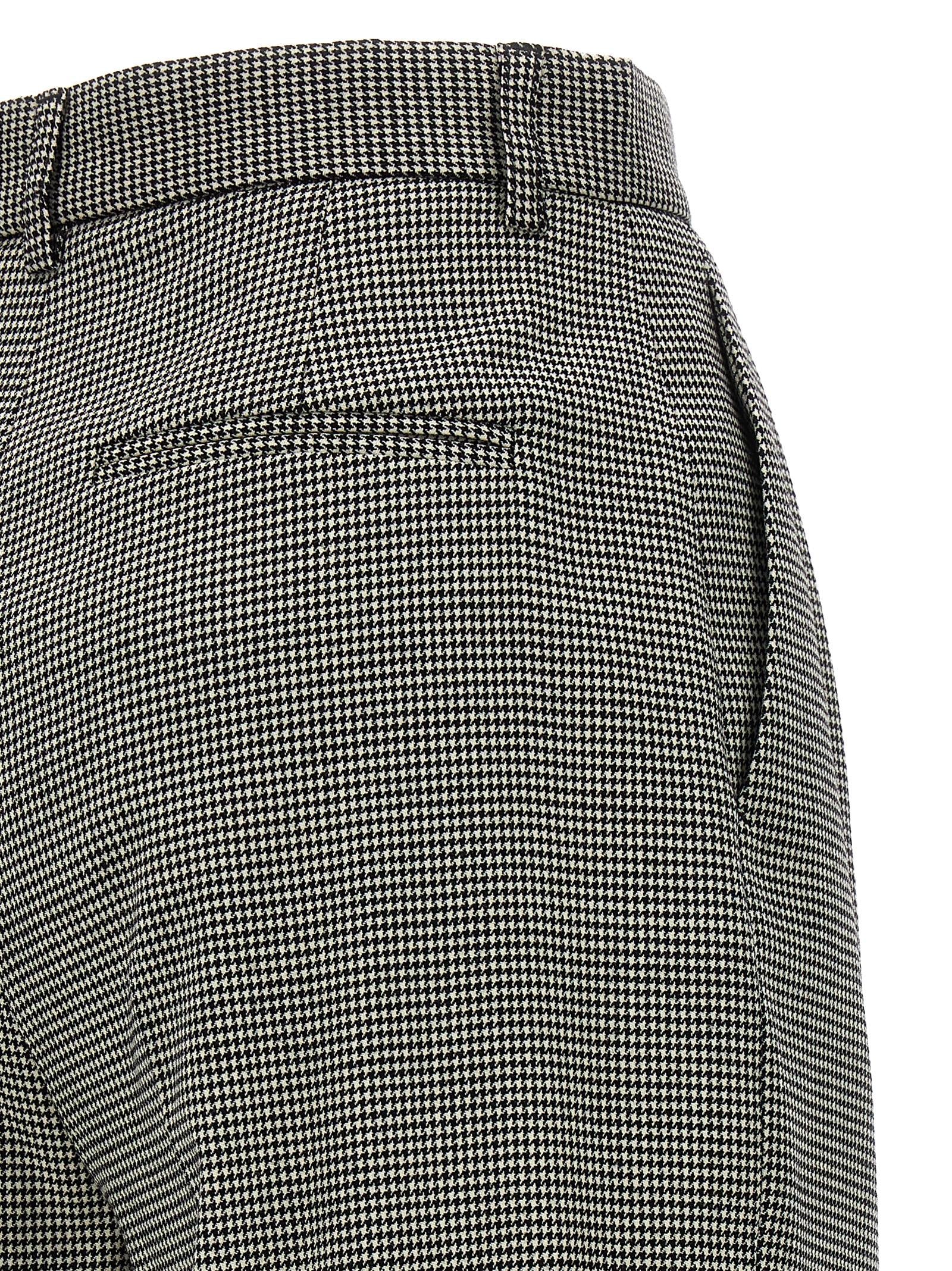 ROCHAS Bicolor Elastane Casual Pants