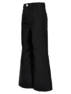 Giambattista Valli Black Polyester Flared Pants