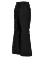 Giambattista Valli Black Polyester Flared Pants