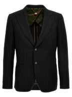 MAURIZIO MIRI Black Cotton Blazer