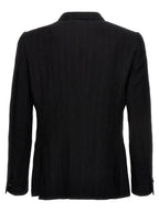 MAURIZIO MIRI Black Cotton Blazer
