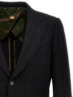 MAURIZIO MIRI Black Cotton Blazer