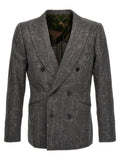 MAURIZIO MIRI Gray Wool Blazer