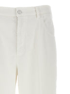 CELLAR DOOR White Cotton Casual Pants